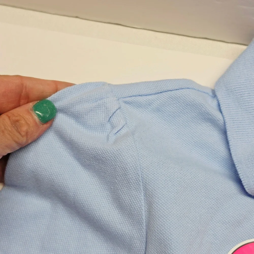 The Children's Place Girls School Uniform Set 3 Blue Polos & Khaki Skort Size 8